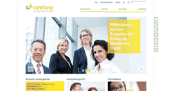 Desktop Screenshot of careforce.de